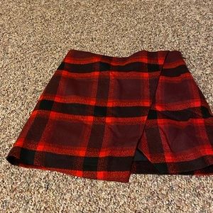 Plaid skirt